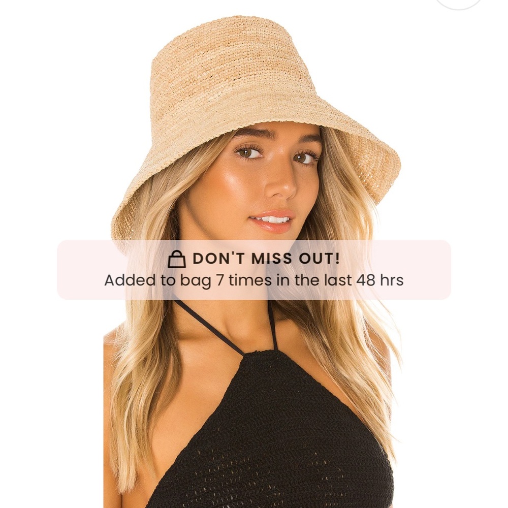 Felix Packable bucket Hat in Natural